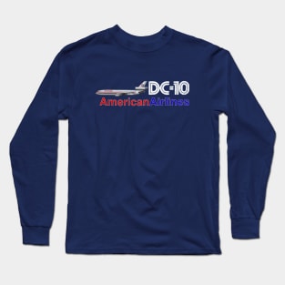 American Airlines DC-10 Long Sleeve T-Shirt